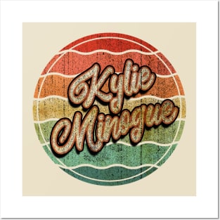 Retro Vintage Kylie Minogue Posters and Art